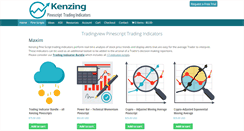 Desktop Screenshot of kenzing.com